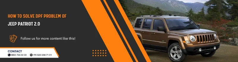 How To Solve DPF Problem of Jeep Patriot 2.0