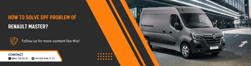 How to Solve DPF Problem of Renault Master?